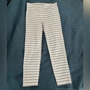 Athleta striped leggings